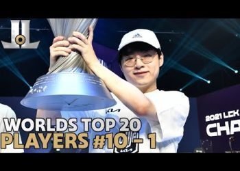 #Worlds2021 Top 20 Player Rankings | Players #10 - 1