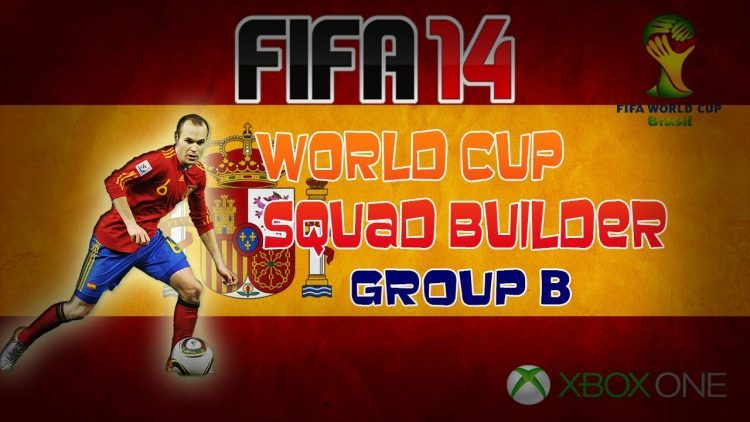 Xbox One FIFA 14 UT | World Cup Squads | Group B - Spain