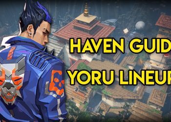 Yoru Teleport lineups to Enemy Spawn on Haven | COMPLETE GUIDE to Yoru Lineups