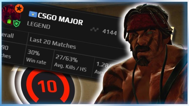 YouTuber VS CS:GO MAJOR LEGEND (PRO)