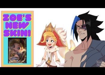 Zoe's new skin - League of Legends comic dub