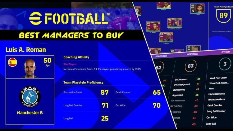 eFootball 2022 | The BEST Managers to Buy