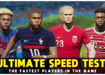 eFootball 2022 | ULTIMATE SPEED TEST - FASTEST Player in the Game