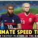 eFootball 2022 | ULTIMATE SPEED TEST - FASTEST Player in the Game