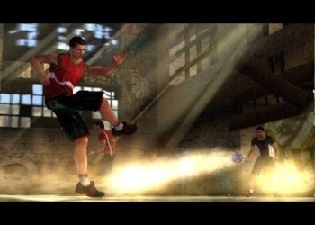 fifa street 2 gameplay psp (test)