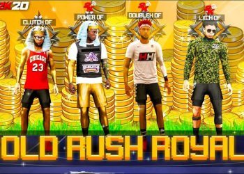 i hosted a NEW DF GOLD RUSH ROYALE EVENT! Which LEGEND can get the most VC with RANDOMS? (NBA2K20)