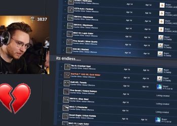my girlfriend sold all my skins (5 years of collecting)