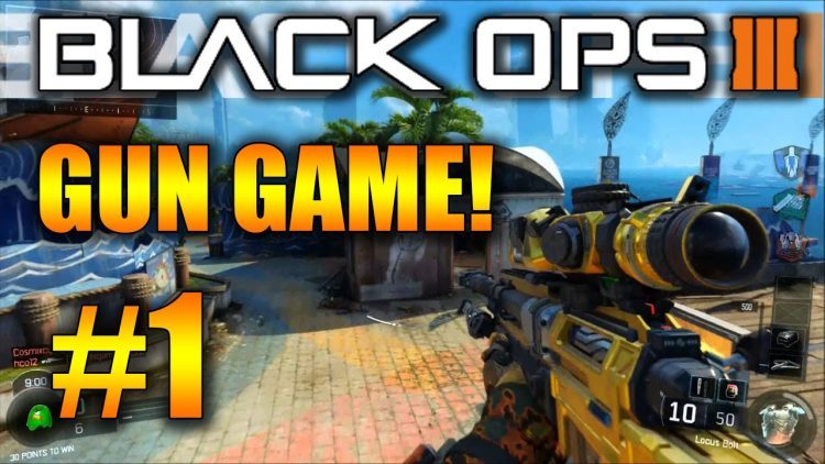 "I&rsquo;M SO LUCKY!" – Black Ops 3 GUN GAME LIVE No. 1 (BO3 MULTIPLAYER GAMEPLAY)