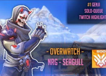 #1 Genji SEAGULL Pro Overwatch Gameplay TOP 500, Harmonica Wins Games -Twitch Highlights Nepal