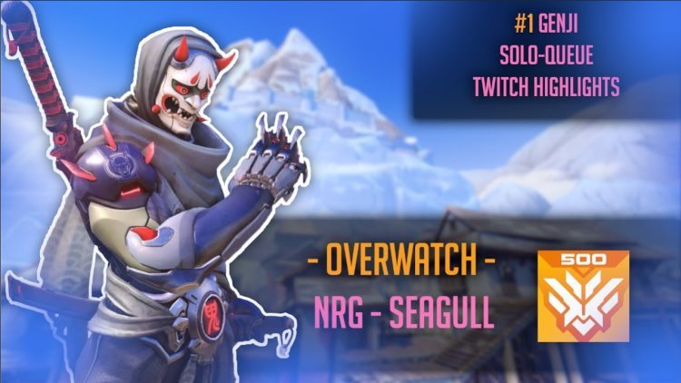 #1 Genji SEAGULL Pro Overwatch Gameplay TOP 500, Harmonica Wins Games -Twitch Highlights Nepal