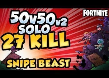 1 vs 27 KILL GAME | 50v50 v2 SOLO | Fortnite