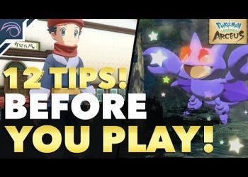 12 TIPS AND THINGS YOU NEED TO KNOW BEFORE PLAYING Pokemon Legends Arceus!