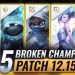 15 OP CHAMPIONS to Play on Patch 12.15 (Predictions) - League of Legends