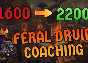 1600 to 2200 in 1 HOUR Coaching a Feral Druid
