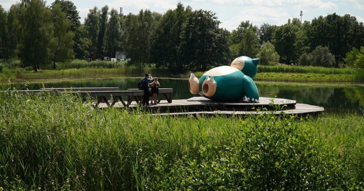 Pocket monsters populate the Britzer Garten