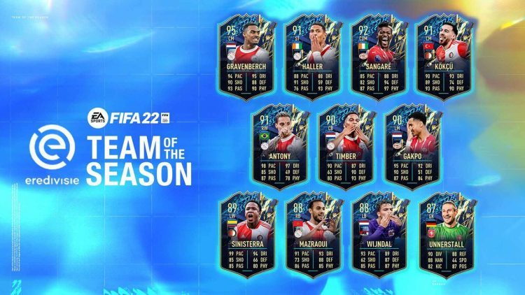 FIFA 22: Eredivisie team of the – Season