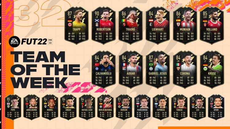 FIFA 22 TOTW 32: Robertson, Trapp and Jesus are the top cards in the new Team of the Week