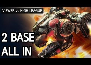 2 base all in with Liberator, Tank and Marine l StarCraft 2: Legacy of the Void l Crank