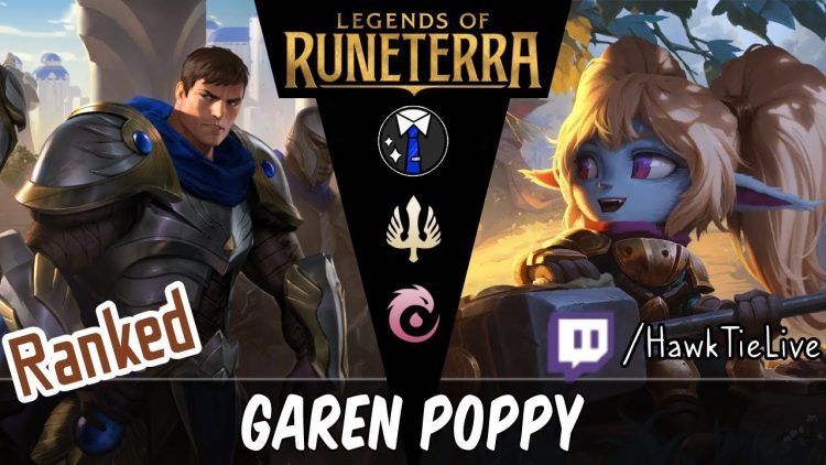 2/4 Road to Masters w/ Garen Poppy! | Legends of Runeterra LoR