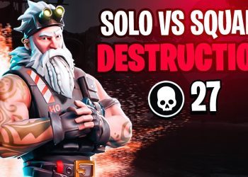 27 Kill Win - Solo VS Squads Destruction!