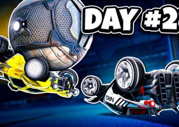 30 Days Of Nothing But RANKED 2v2 With PROS... ROCKET LEAGUE (pt. 2)