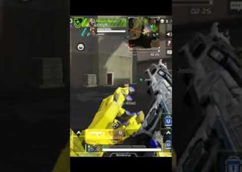 3v1 becomes 6v1 Fight Apex Legends Mobile Gameplay  #shorts