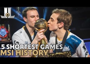 5 Shortest Games in #MSI History | 2021 Midseason Invitational