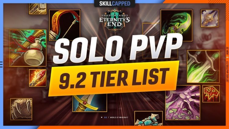 9.2 Solo PvP TIER LIST | Every Class RANKED in Duels/BGs/World PvP
