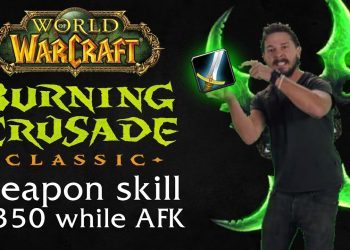 AFK WEAPON SKILL in TBC CLASSIC - World of Warcraft Classic: The Burning Crusade