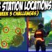 ALL GAS STATION LOCATIONS IN FORTNITE! | Fortnite Week 5 Challenges Tips!