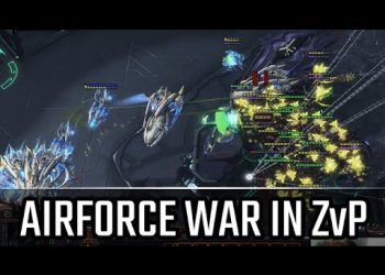 Airforce war in ZvP l StarCraft 2: Legacy of the Void Ladder l Crank