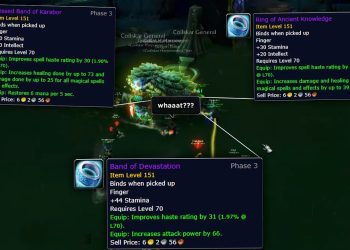 All 3 Rings Simultaneously Drop from 1 Pack - WoW TBC Funniest Moments (Ep.57)