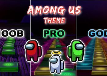 Among Us Theme Song - Noob vs Pro vs God (Fortnite Music Blocks) with map code!