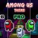 Among Us Theme Song - Noob vs Pro vs God (Fortnite Music Blocks) with map code!