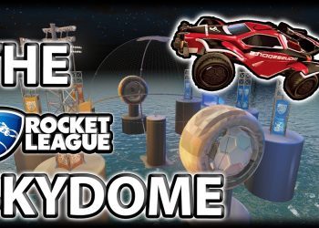 Another Custom Map Is Here! Rocket League Skydome