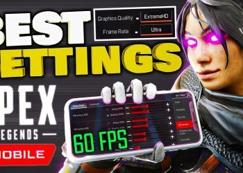 Apex Mobile BEST Settings For NO LAG And BETTER AIM! (60 FPS)