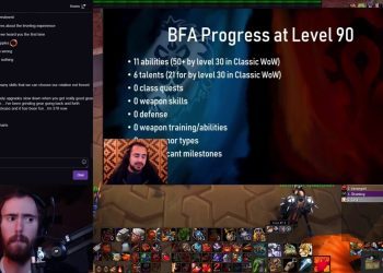 Asmongold Reacts to the video:  Classic WoW Progression vs.  Modern WoW Progression by Tips Out