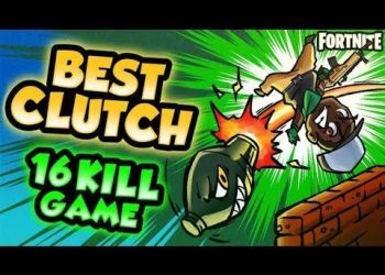BEST CLUTCH 16 KILL GAME | Fortnite