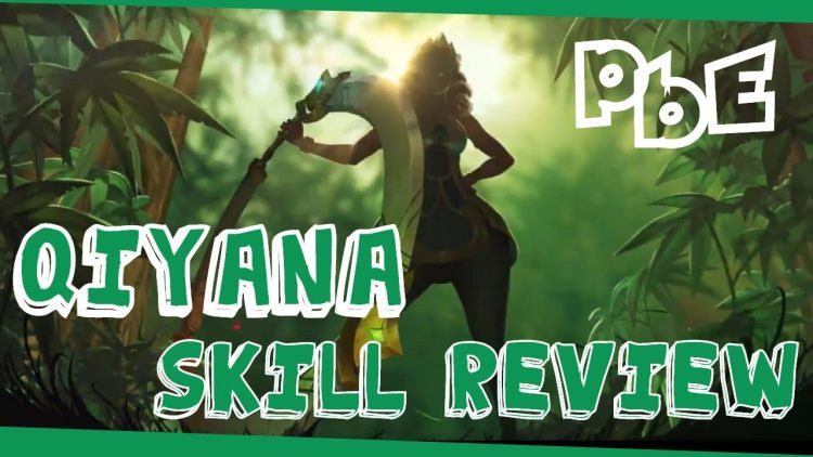 *BONUS / NO EDITS* Qiyana Skill Review - League of Legends - PBE 12.13