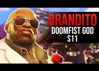 BRANDITO DOOMFIST GOD TOP38 (OVERWATCH, HANAMURA, S11, TOP500)