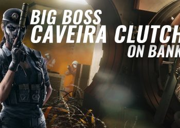 Big Boss Caveira Clutch on Bank - Rainbow Six Siege Gameplay