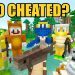 CHEATING AT FISHING? [CAUGHT/EXPOSED] - Mario's Nintendo Land - (Minecraft Switch) [33]