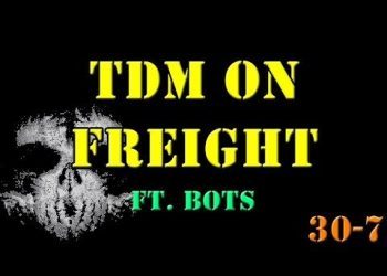 COD: Ghosts Bots #4 - TDM on Freight