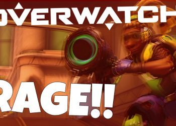 CONSOLE RAGE (Overwatch Funny Moments)