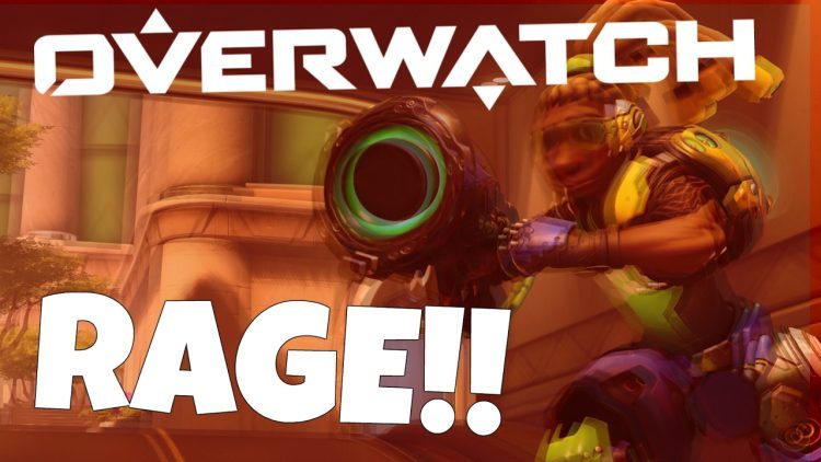 CONSOLE RAGE (Overwatch Funny Moments)