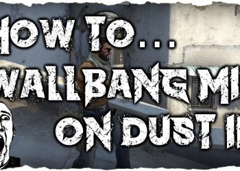 CS:GO | How to... wallbang a T Sniper in mid new de_dust2 (de_dust2 2017)