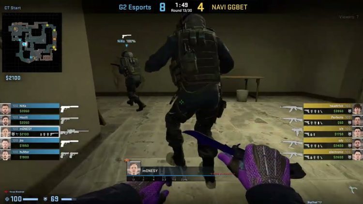CS:GO POV Demo G2 m0NESY (29/16) vs NaVi (de_mirage) @ BLAST Premier Fall Groups 2022