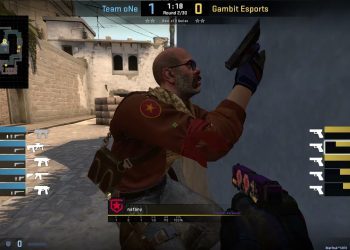 CS:GO POV Demo Gambit nafany (24/19) vs TeamOne (de_mirage)