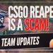 CSGO REAPER IS A SCAM! Updates on DaZed's Team and HUGE Trading Site Bans