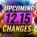 CURRENT UPCOMING CHANGES For Patch 12.15 - League of Legends